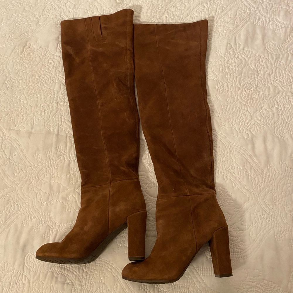 NINE WEST Brown Suede fall boots